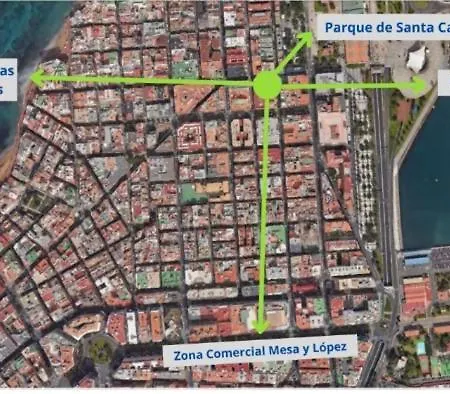 Canteras Center Carnaval شقة *